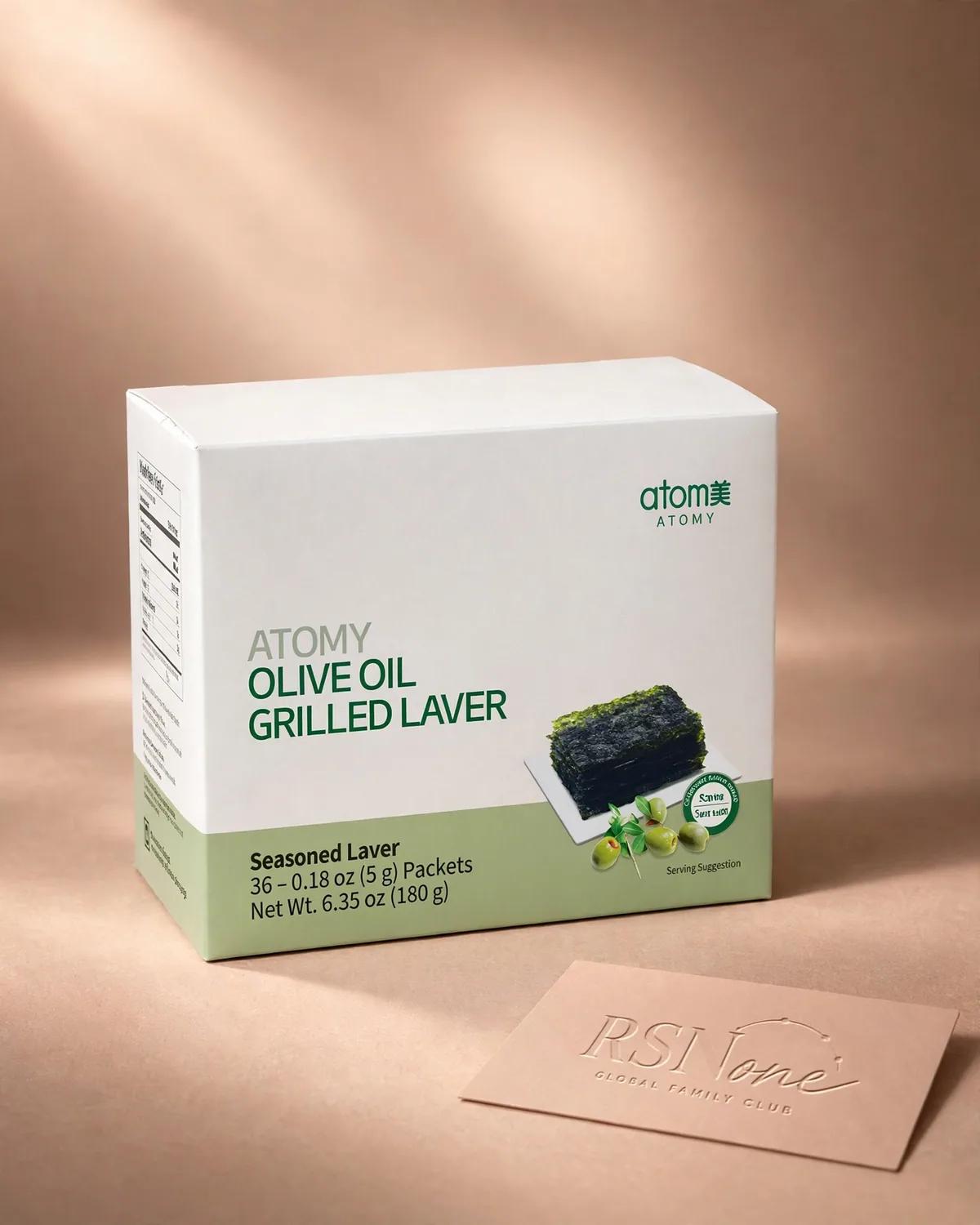 Olive Oil Grilled Laver