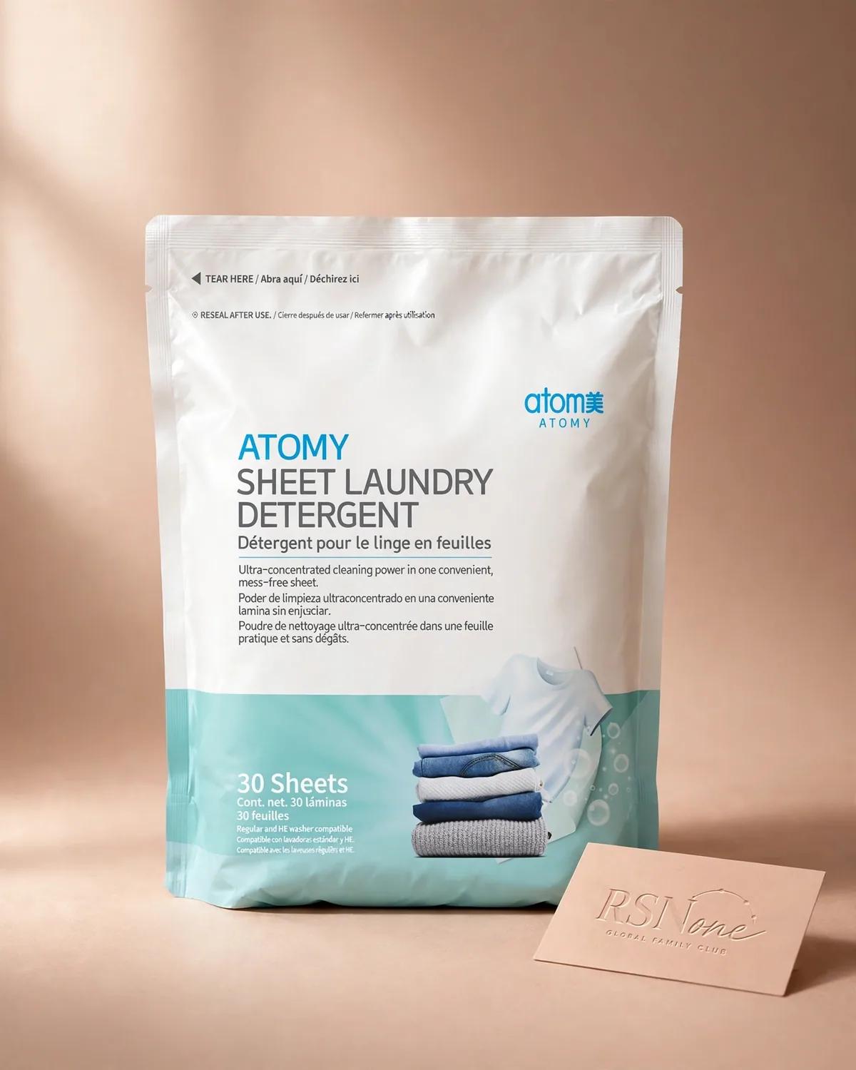 Sheet Laundry Detergent