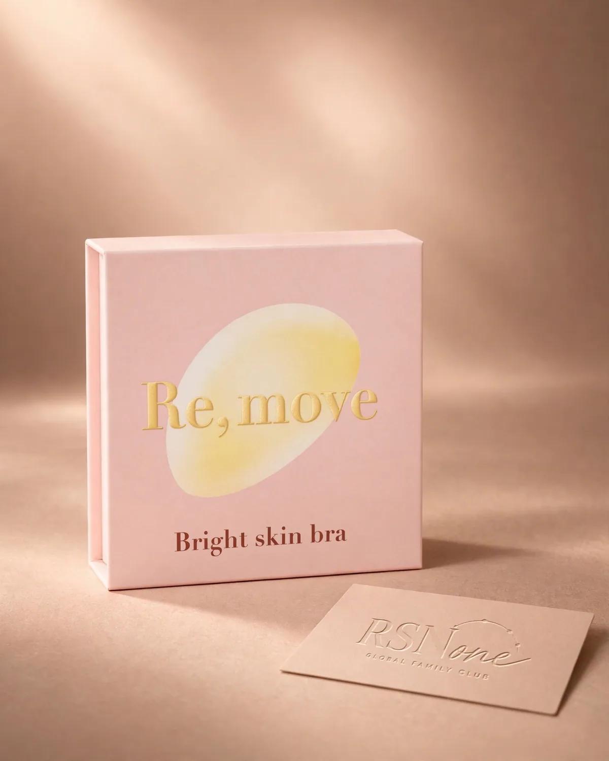 Re,move Bright Skin Bra Double Set