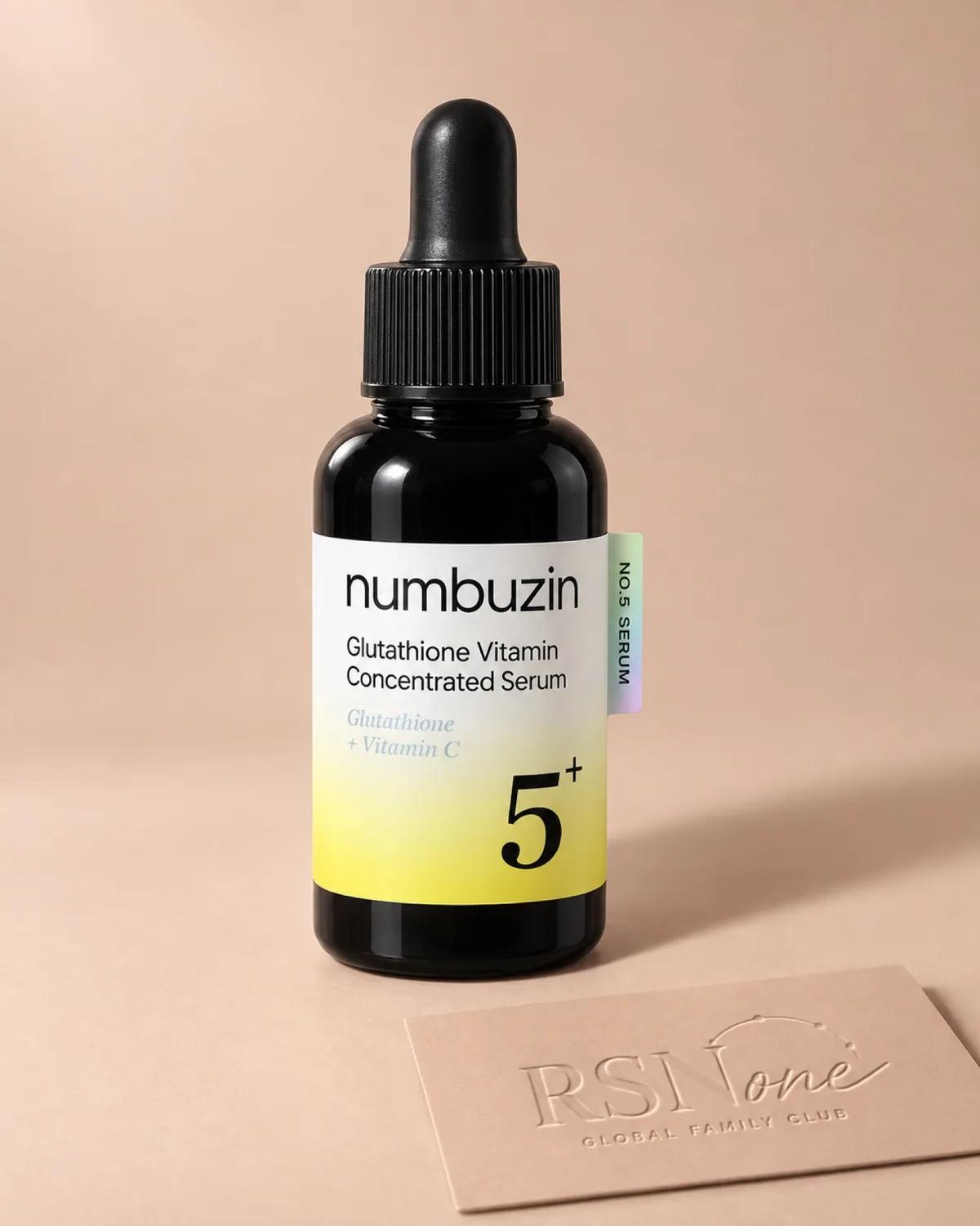 numbuzin No.5 Glutatione Vitamin Concentrated Serum 30ml Duo Set