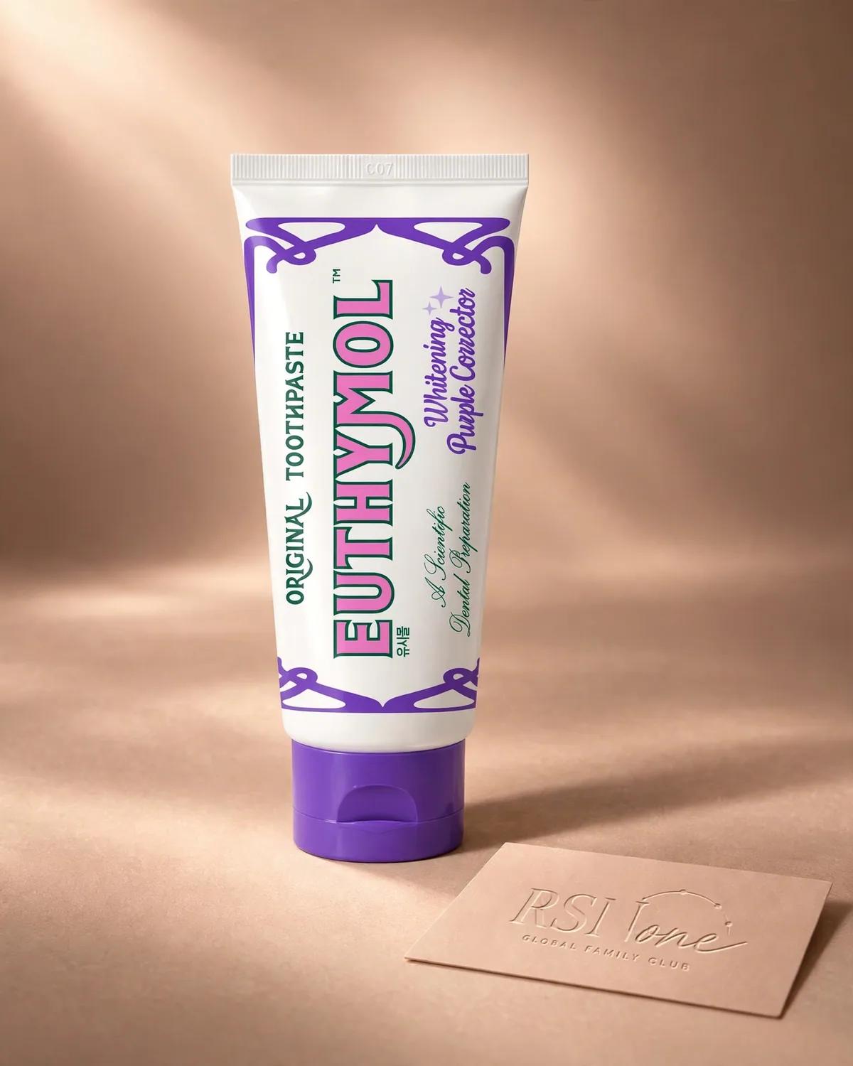 EUTHYMOL Whitening Purple Toothpaste 106g
