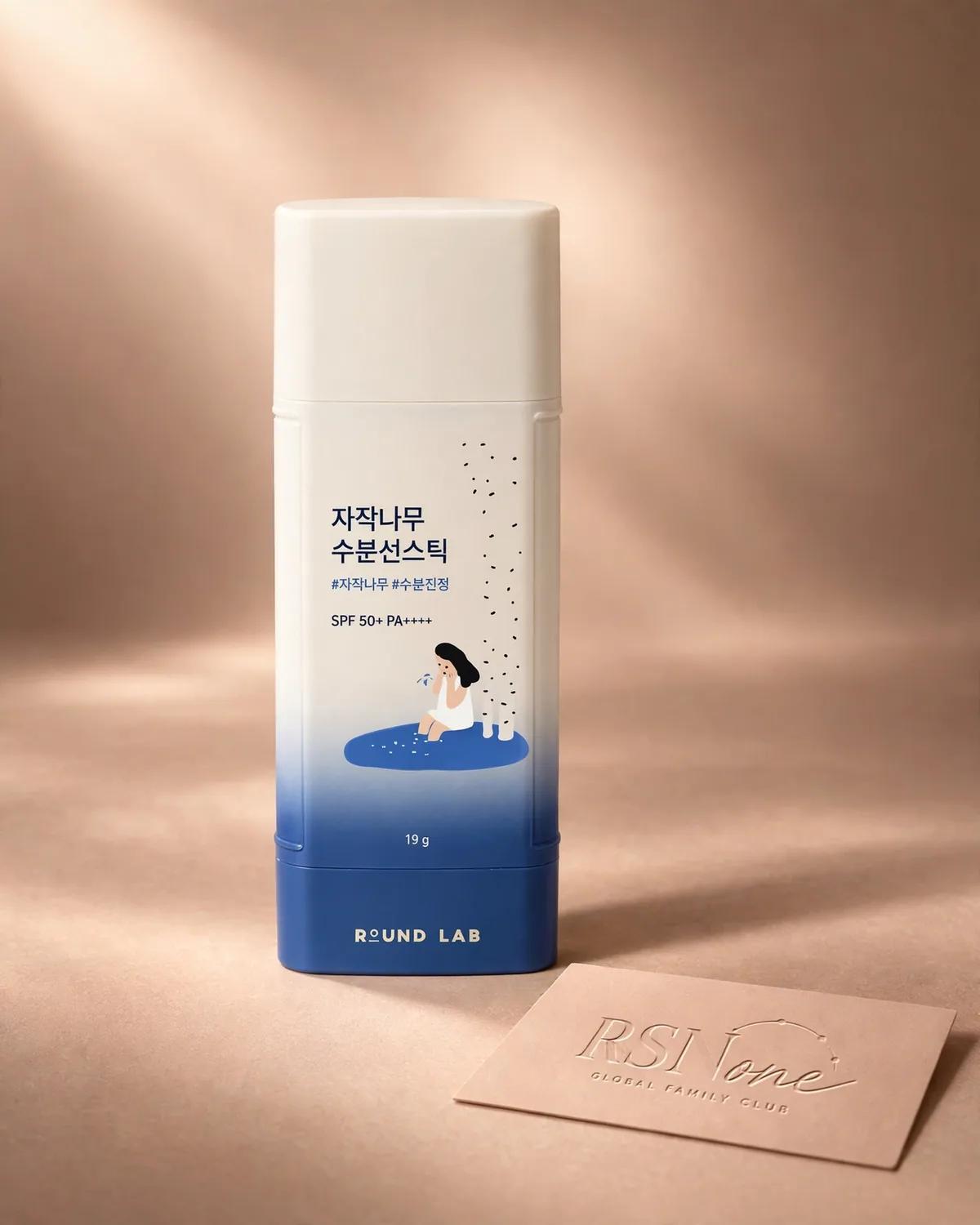 ROUND LAB Birch Juice Moisturizing Sun Stick 19g Double Set