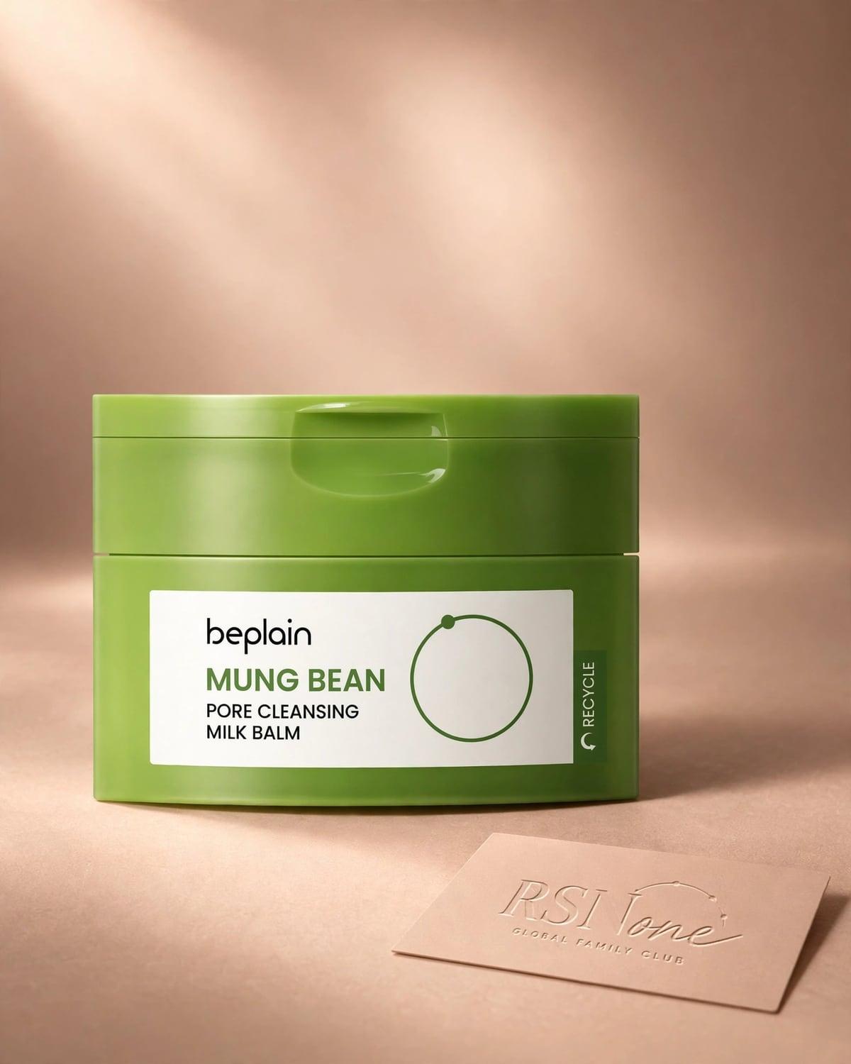 beplain Mung Bean Pore Cleansing Milk Balm 100ml Set (+3ml*4ea)