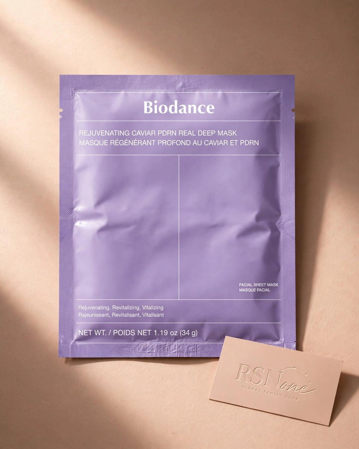 BIODANCE Rejuvenating Caviar PDRN Real Deep Mask sheet 4ea